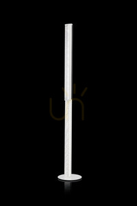 Slamp Modula Twisted Floor Light szürke Plissé állólámpa. small 0