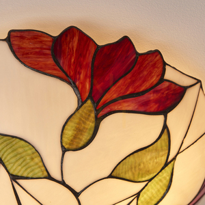 Plafon lámpa Interiors Botanica Tiffany többszínű üveg-acél 45 cm 63960 small 6