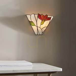 Fali lámpa Interiors Botanica Tiffany multicolor üveg-acél E14 LED 63964 small 4