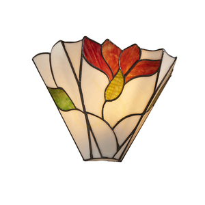 Fali lámpa Interiors Botanica Tiffany multicolor üveg-acél E14 LED 63964 small 0