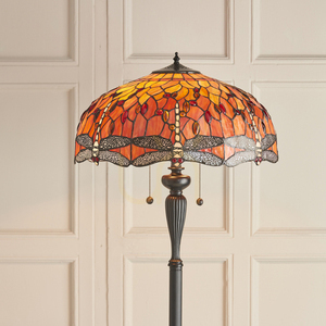 Tiffany álló lámpa Szitakötő, sokszínű, Interiors 64070 small 4