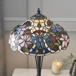 Tiffany asztali lámpa Interiors Sullivan többszínű 64327 small 4