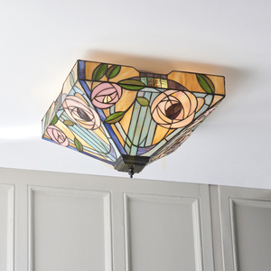 Willow Tiffany többszínű Plafond 70698 Lakberendezés. small 4
