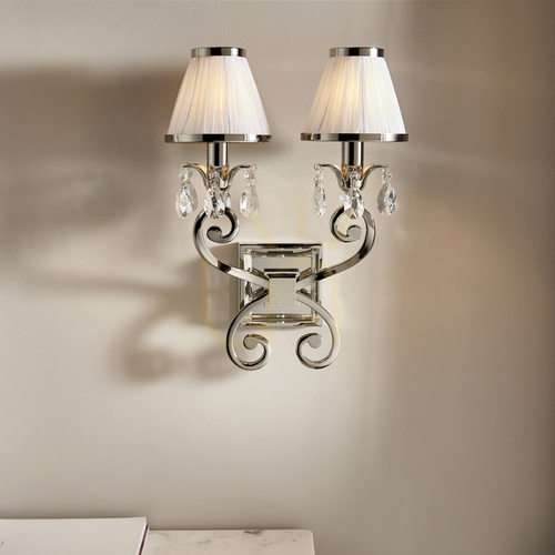 Jelölje be Fali lámpa Oksana Silver 63536 Interiors