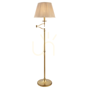 Állólámpa Interiors Stanford sárgaréz 160 cm 63621 small 0
