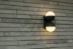 Kültéri fali lámpa Lutec LOOMA LED 7,8W szürke alumínium 5138003118 small 1