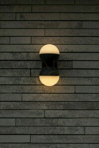 Kültéri fali lámpa Lutec LOOMA LED 7,8W szürke alumínium 5138003118 small 5