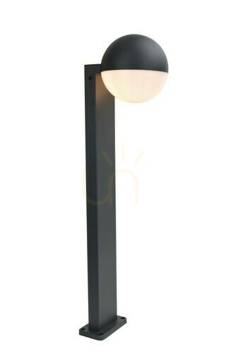 Jelölje be Kültéri fali lámpa Lutec LOOMA 7138001118 szürke alumínium 25 W 70 cm