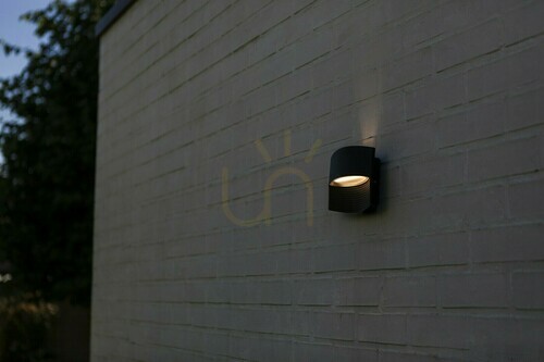 Jelölje be Kültéri fali lámpa Lutec LOTUS fekete alumínium LED 8,5W 5193201012