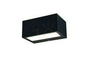 Kültéri fali lámpa Lutec GEMINI fekete alumínium LED 8,8 W IP54 5189113012 small 0