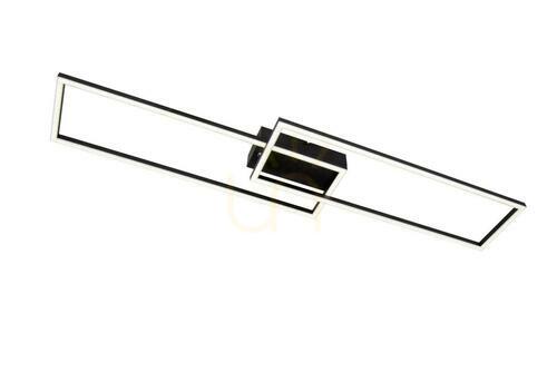 Jelölje be Plafon Lucide Arianne fekete LED 23W 92,5 cm fém plafonlámpa