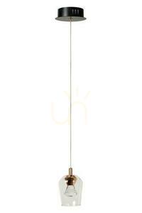 Függőlámpa Lucide BERLIANE arany üveg LED dimmelhető 4W 00430/04/60 small 1
