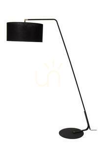 Lucide KELSO Japandi fekete fém len állólámpa E27 180 cm 44719/81/30 small 1