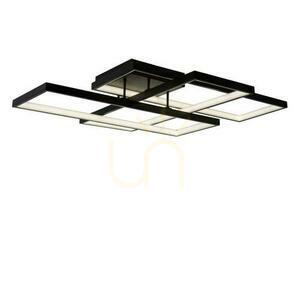 Lucide LOKERO fekete LED mennyezeti lámpa 50 cm 60W￼ small 2