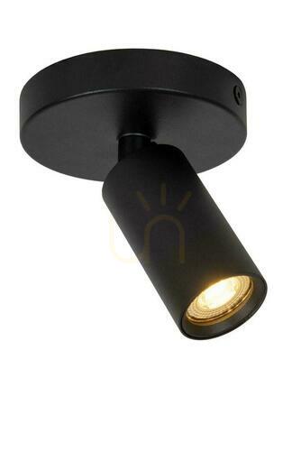 Jelölje be Lucide RITMO fekete LED mennyezeti lámpa 10 cm alumínium 09942/01/30