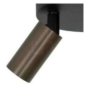 Plafonlámpa Lucide RITMO barna fekete alumínium 15 cm 09942/12/97 small 3