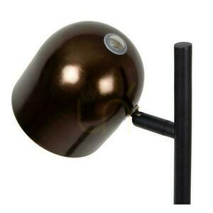 Lucide SKANSKA RECH újratölthető LED állólámpa 3 W, kávébarna, IP44, 137 cm small 5