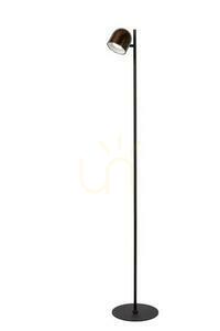 Lucide SKANSKA RECH újratölthető LED állólámpa 3 W, kávébarna, IP44, 137 cm small 0