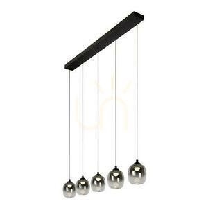 Függőlámpa Lucide Tamino fekete LED 5 lámpás modern 127 cm rúd_lámpa small 7