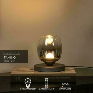 Lucide TAMINO fekete fém LED asztali lámpa 74519/05/30 small 2