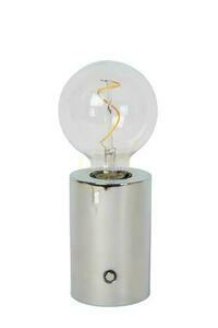 Lucide VIVO LED asztali lámpa ezüst fém 22,5 cm 52502/01/11 small 1