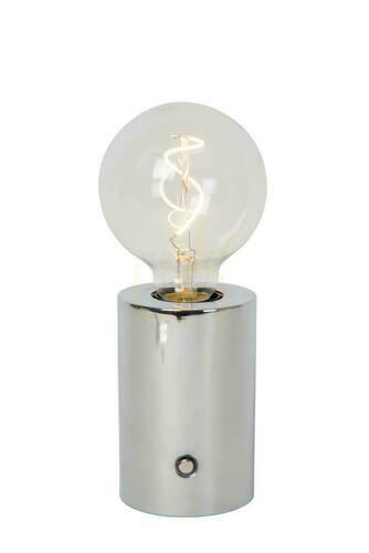 Jelölje be Lucide VIVO LED asztali lámpa ezüst fém 22,5 cm 52502/01/11