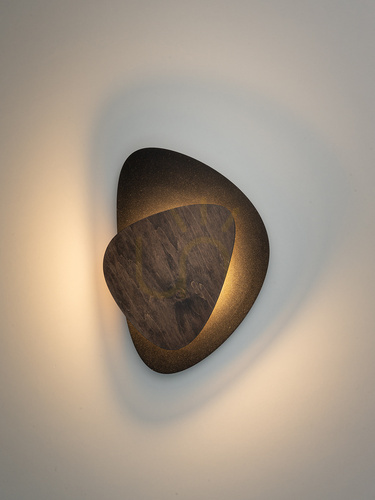 Jelölje be Fali lámpa Sigma PEDRA LED fekete plywood 7W 36 cm SKU 40869