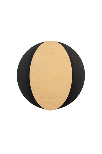 Jelölje be Sigma OVO fali lámpa fekete nyírfa 2xG9 26 cm SKU 40872