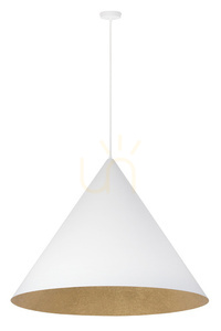 Függőlámpa Sigma VESUVIO 1xE27 fehér-arany 77 cm SKU 41029 small 0