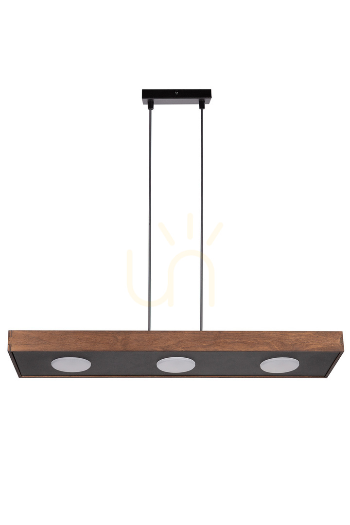 Függőlámpa Sigma DALIA 3xGX53 fekete 61 cm 41005