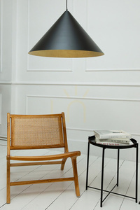 Függőlámpa Sigma VESUVIO 3xE27 fekete-arany 70 cm 41038 small 0