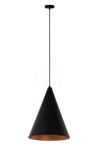 Jelölje be Függőlámpa Sigma VESUVIO fekete réz 35 cm E27 41041
