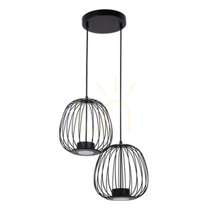 Függőlámpa Sigma BELL PLUS 2xGX53 fekete 41100 small 0