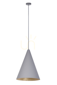 Függőlámpa Sigma VESUVIO 1xE27 szürke-arany 35 cm 41046 small 0