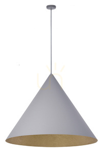 Függőlámpa Sigma VESUVIO 1xE27 szürke-arany 77 cm 41049 small 0