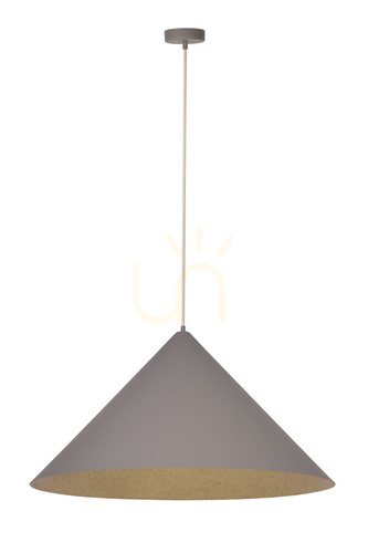 Jelölje be Függőlámpa Sigma VESUVIO 1xE27 aranyszürke 70 cm SKU 41057