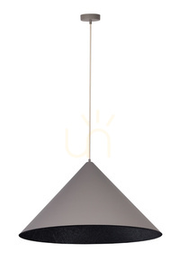 Függőlámpa Sigma VESUVIO 3xE27 fekete szürke 70 cm 41063 small 0