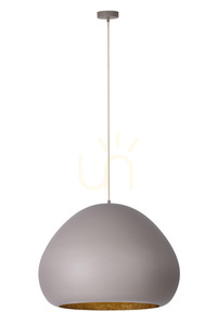 Függőlámpa Sigma LAVA 52 cm arany-szürke E27 41080 small 0