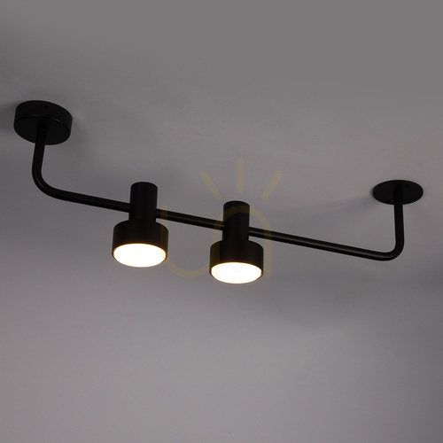 Jelölje be Plafon Sigma MONA 2xGX53 fekete 80 cm 40900