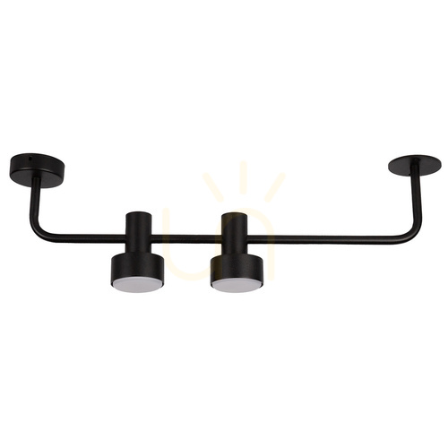 Jelölje be Plafon Sigma MONA 2xGX53 fekete 80 cm 40900