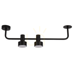 Plafon Sigma MONA 2xGX53 fekete 80 cm 40900 small 0