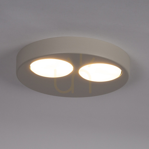 Jelölje be Plafon Sigma BROS 2xGX53 szürke 20 cm 12W 40837