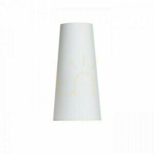 Lámpaernyő RENDL CONNY 15/30 R14533 kúpos Ø 15 x 30 cm, fekete polycotton / fehér PVC, E27 max. 23 W small 2