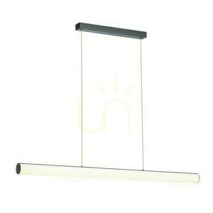 Rivier Led függőlámpa I Fekete/Acryl átlátszó 230 V 24 W 3000 K small 1