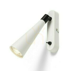 Fali lámpa Alexis Fehér/Fekete 230 V Led Gu10 5 W. small 1