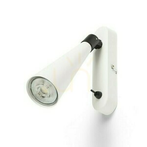 Fali lámpa Alexis Fehér/Fekete 230 V Led Gu10 5 W. small 3
