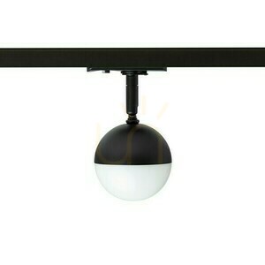 Lyra Spotlight 1 fázisra. Rails Fekete tej akril 230 V Led 5 W 3000 K small 4