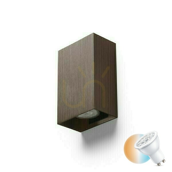 Jelölje be Capri RC RENDL fali lámpa csiszolt bronz GU10 2×9 W 230 V Capri RC RENDL fali lámpa csiszolt bronz GU10 2×9 W 230 V