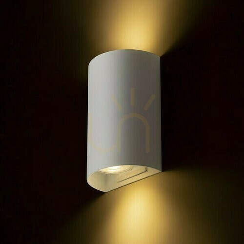 Jelölje be Fali lámpa Capri R fali lámpa Fehér 230 V Led Gu10 2x9 W.