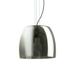 Orlando 35 függőlámpa színezett üveg/fekete 230 V Led E27 24 W. small 3